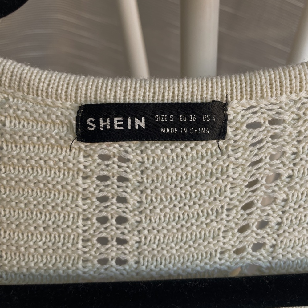 Cream Cardigan/ Swimsuit cover